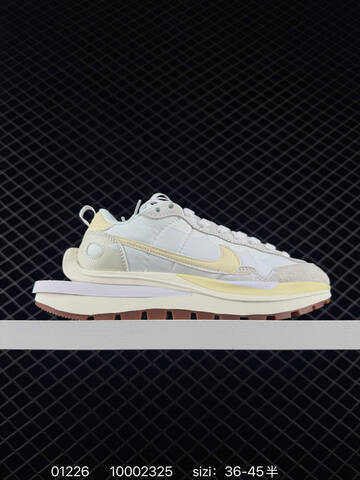Nike Vaporwaffle Sacai Black White Cream EU 36-45 Running - Unisex (BS-72946)