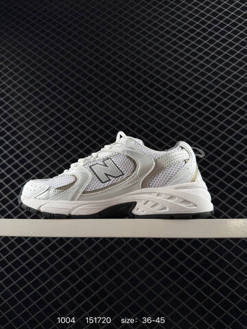 New Balance 530 White Silver Gold Black EU 36-45 Sneaker - Unisex (BS-82753)