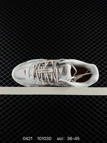 Nike P-6000 White Metallic Silver Brown EU 36-45 Lifestyle - Unisex (BS-71955)
