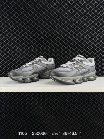 New Balance 2000 Grey Black White Silver EU 36-46 5 Running Shoe - Unisex (BS-82622)