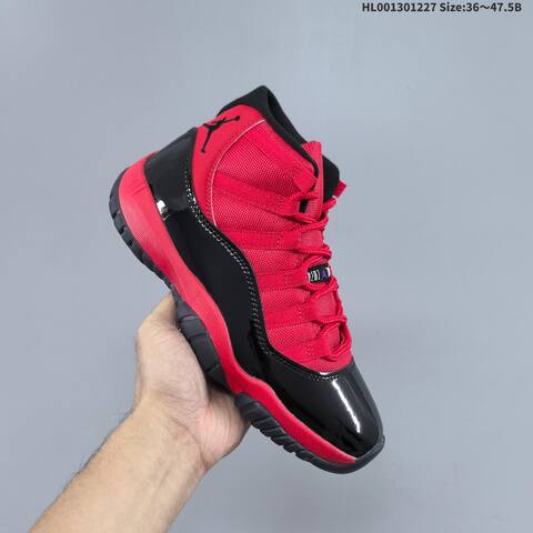 Jordan Air Jordan 11 Retro Red Black 36-47 5 Basketball - Unisex (BS-67241)