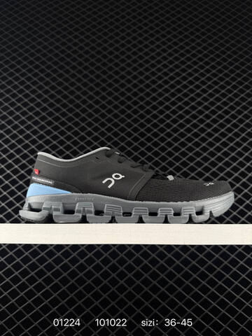 On Cloud 6 Black White EU 36-45 Running Shoe Running Sneakers - Unisex (BS-85410)