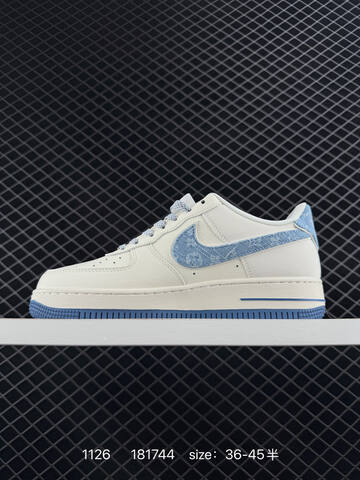 Nike Air Force 1 07 Low White Black 36-45 Casual - Unisex (BS-73983)