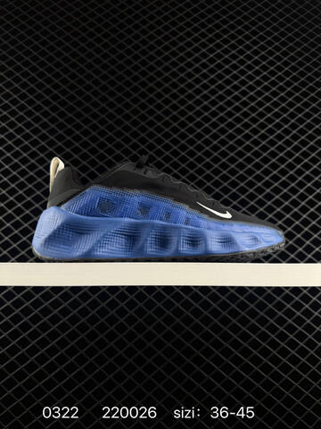 Nike Ava Rover Black Blue EU 36-45 Running - Unisex (BS-72519)