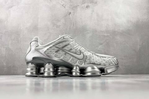 Nike Shox TL Silver Black Lifestyle (BS-86964)