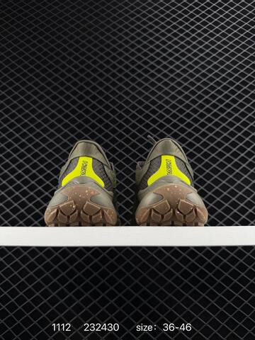 HOKA ONE ONE Project Transport Olive Brown Neon Yellow EU 36-46 Trail Shoe Trail Running Sneakers - Unisex (BS-86393)