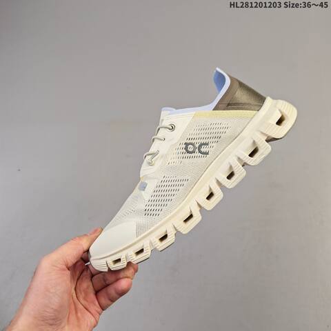 On Cloud 6 Coast Cream Light Blue EU 36-45 Running Shoe Running Sneakers - Unisex (BS-69754)