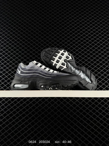 Nike Air Max 95 TT IH7853 Black Grey White EU 40-46 Running Shoe - Men's (BS-70610)