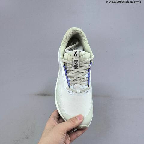 On Cloudsurfer Trail 2 WP Cream Ivory Pale Green Purple EU 36-46 Trail Shoe Trail Running Sneakers - Unisex (BS-69578)