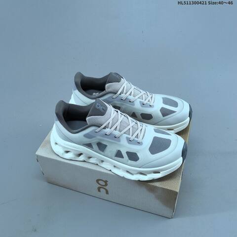 On Cloudtilt Cream Grey Dark Grey EU 36-46 Running Shoe Running Sneakers - Unisex (BS-69591)
