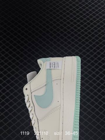 Nike Air Force 1 07 White Mint Green EU 36-45 Lifestyle - Unisex (BS-74120)