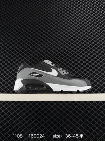Nike Air Max 90 Black White Grey With Purple Blue And Red Accent Options EU 36-45 Lifestyle - Unisex (BS-74298)