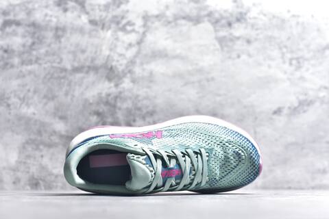 HOKA Rincon 4 Mint Blue Pink White Navy Running Shoe Running Sneakers