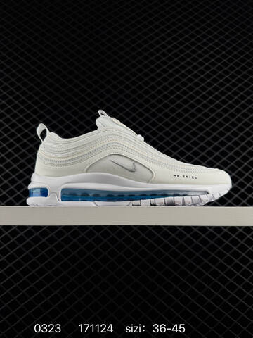 Nike Air Max 97 SE White Blue And Black Red EU 36-45 Lifestyle - Unisex (BS-72506)