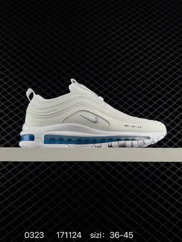 Nike Air Max 97 SE White Blue And Black Red EU 36-45 Lifestyle - Unisex BS-72506