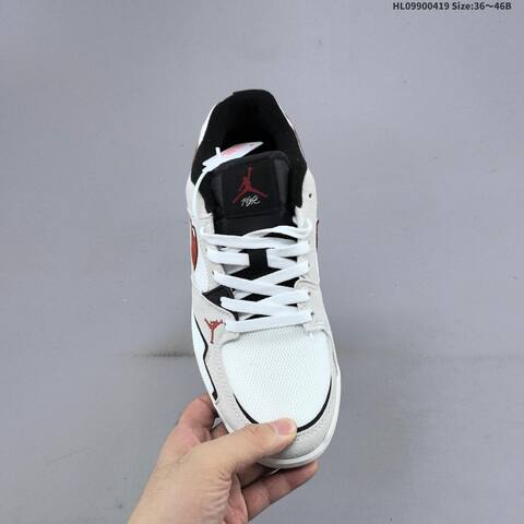 Jordan CMFT Era White Light Grey Burgundy Black EU 36-46 Casual - Unisex (BS-66128)