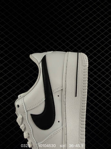 Nike Air Force 1 07 LV8 CJ0952-100 White Black EU 36-45 Casual - Unisex (BS-72461)