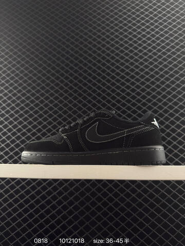 Jordan Air Jordan 1 Low Travis Scott Black Phantom Black White EU 36-45 Sneaker - Unisex (BS-80887)