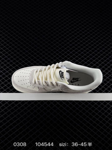 Nike Air Force 1 07 Low CS5288-028 Light Grey White Black EU 36-45 Casual - Unisex (BS-79691)