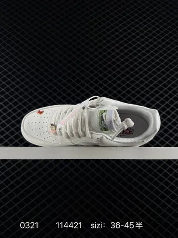 Nike Air Force 1 07 LV8 IQ1143-100 White Sail With Red And Multicolor Embroidered Details EU 36-45 5 Lifestyle - Unisex BS-72536
