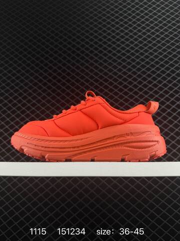 HOKA ONE ONE Bondi B3 LS Bright Orange EU 36-45 Running Shoe Running Sneakers - Unisex (BS-86385)