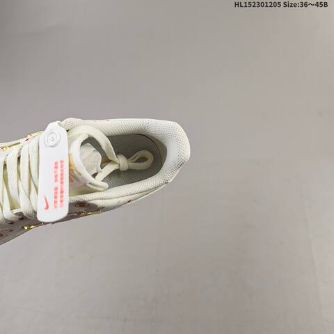 Nike Air Force 1 07 ZH0316-151 Off White Gold Multicolor EU 36-45 Sneaker - Unisex BS-62810