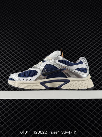 Nike V5 RNR Silver White Navy Blue 36-47 5 Running - Unisex (BS-73357)