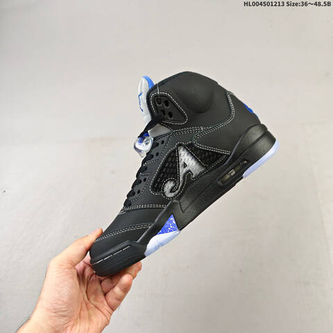 Awake NY x Air Jordan 5 Retro Racer Blue AIR JORDAN 5 Aj5 5 Awak Lifestyle (BS-67457)