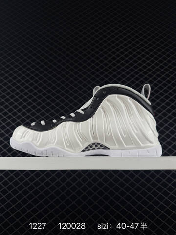 Nike Foamposite One White Black Red EU 40-47 5 Basketball - Men's (BS-73460)