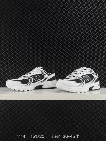 New Balance MR530 White Black EU 36-45 Sneaker - Unisex (BS-82590)