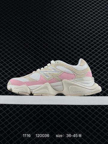 New Balance 9060 Beige White Pink Yellow Blue EU 36-45 Sneaker - Unisex (BS-82581)