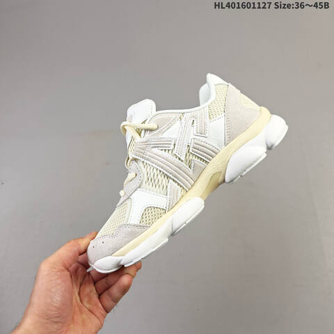 Onitsuka Tiger ULTI RS TIGRUN Cream White Beige EU 36-45 Running Shoe Running Sneakers - Unisex (BS-69219)