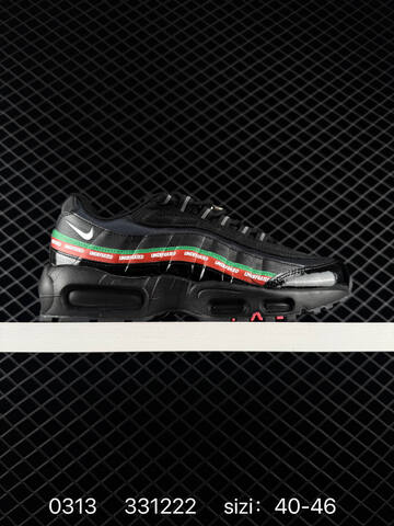 Nike Air Max 95 Black Gray White 40-46 Lifestyle - Men's (BS-72671)