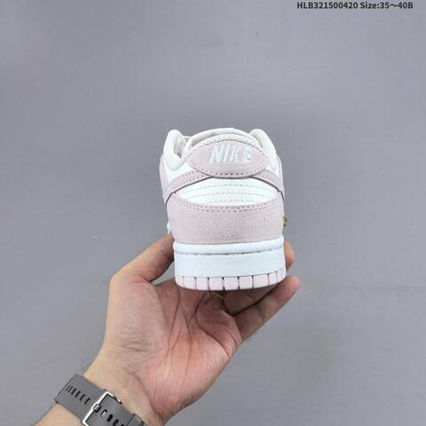 Nike Dunk Low Light Pink White 35-40 Casual - Unisex (BS-66114)