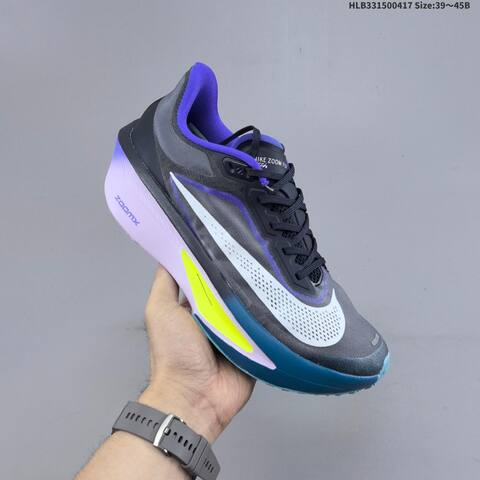 Nike Zoom Fly 6 Black Purple White Pink Blue EU 39-45 Running Shoe - Unisex BS-60676