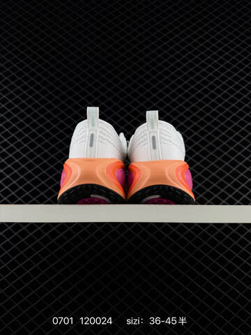 Nike Vomero Plus White Black Orange Pink EU 36-45 Running Shoe - Unisex (BS-70501)