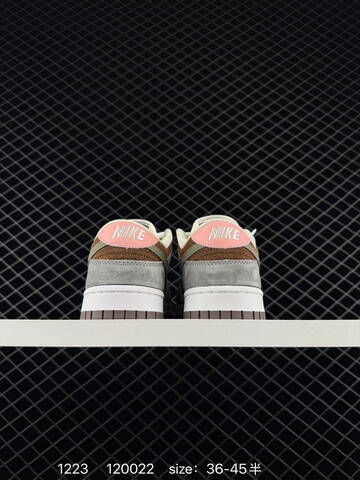 Nike Yuto Horigome x SB Dunk Low FQ1180-001 Wolf Grey White Brown Olive Pink EU 36-45 Skate - Unisex (BS-73547)