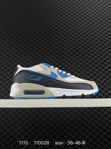 Nike Air Max 90 Black White Volt White Grey Burgundy Black White Black Blue Navy Orange Yellow EU 36-46 5 Lifestyle - Unisex (BS-74190)