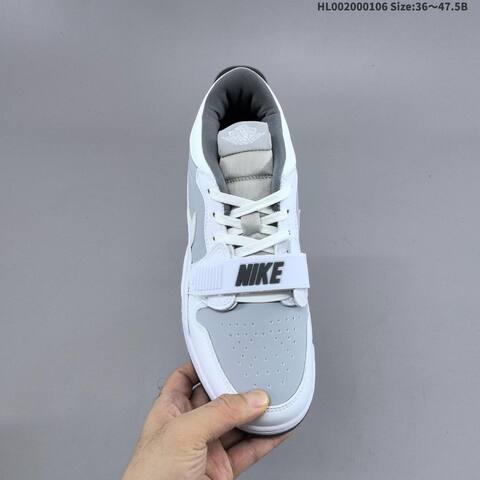 Jordan Legacy 312 Low White Grey EU 36-47 5 Basketball - Unisex (BS-67084)
