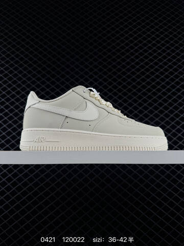 Nike Air Force 1 Low Light Bone Sail EU 36-42 With Half Sizes Lifestyle - Unisex (BS-71971)