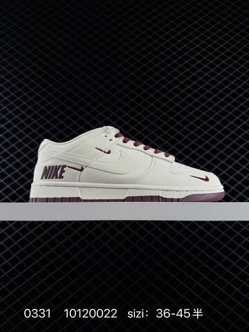 Nike SB Dunk Low Off White Dark Burgundy Dark Green EU 36-45 Skate - Unisex (BS-72358)