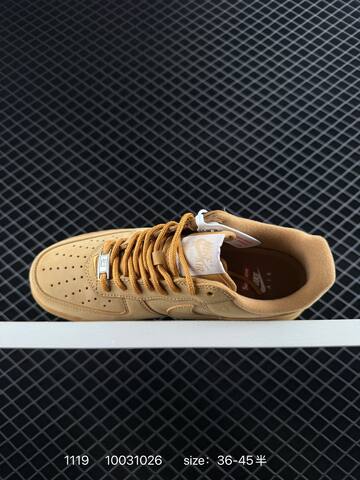 Nike Air Force 1 07 Low Tan Gum 36-45 Casual - Unisex (BS-74128)