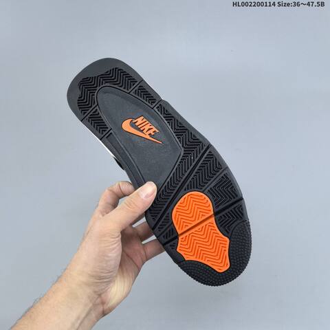 Jordan Air Jordan 4 Retro Undefeated Olive Green Black Orange EU 36-47 5 Basketball - Unisex (BS-66983)