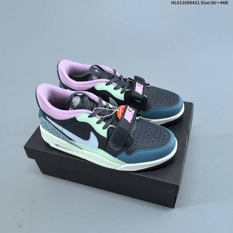 Jordan Legacy 312 Low Black Blue-grey Mint Green Pink EU 36-46 Casual - Unisex (BS-66106)