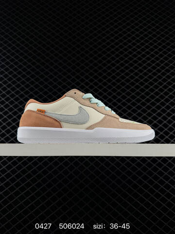 Nike SB Force 58 Navy White Orange 36-45 Skate - Unisex (BS-71826)