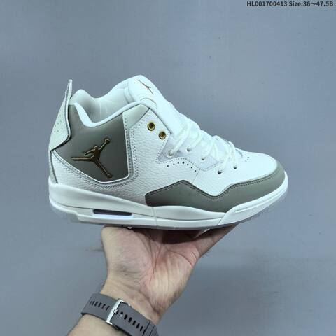 Jordan Courtside 23 White Grey Gold EU 36-47 5 Casual - Unisex (BS-66210)