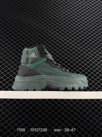 Nike ACG Air Zoom Gaiadome GORE-TEX Green Black 36-47 Trail - Unisex (BS-74352)