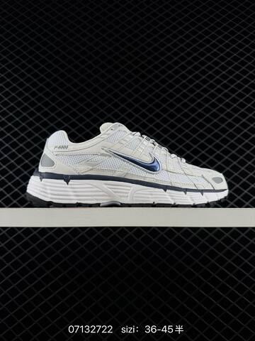 Nike P-6000 White Grey Olive Orange EU 36-45 Lifestyle - Unisex (BS-70259)