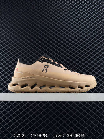 On Running Cloudtilt Sand Beige Black EU 36-46 Running Shoe Running Sneakers - Unisex (BS-85523)