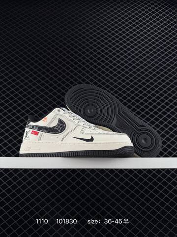 Nike Air Force 1 Low Off White Black Red EU 36-45 Sneaker - Unisex BS-80307